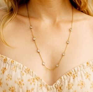 Elegant Gold and Silver Necklace